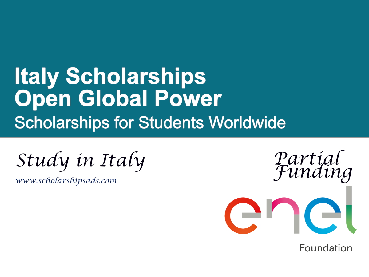 Open Global Power 2026 Scholarship, Italy