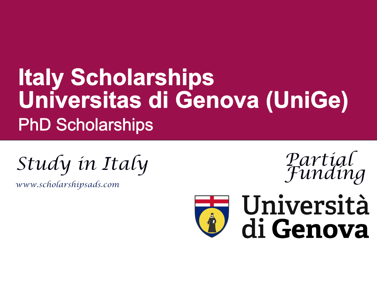 Universitas di Genova (UniGe) Scholarships 2027, Italy