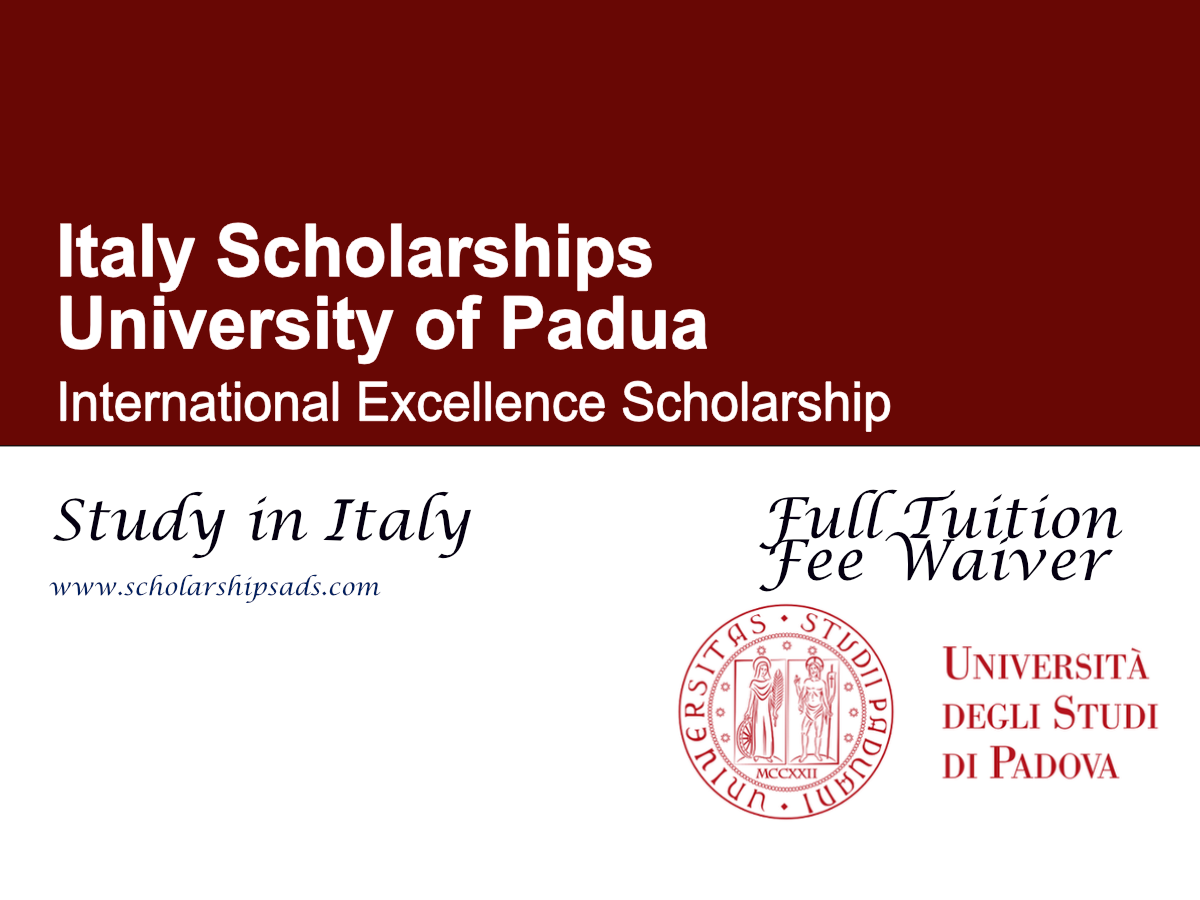 University of Padua Italy International Excellence Scholarship 2026