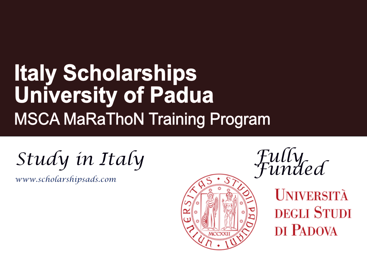 University of Padua MSCA MaRaThoN Training Program 2026, Italy