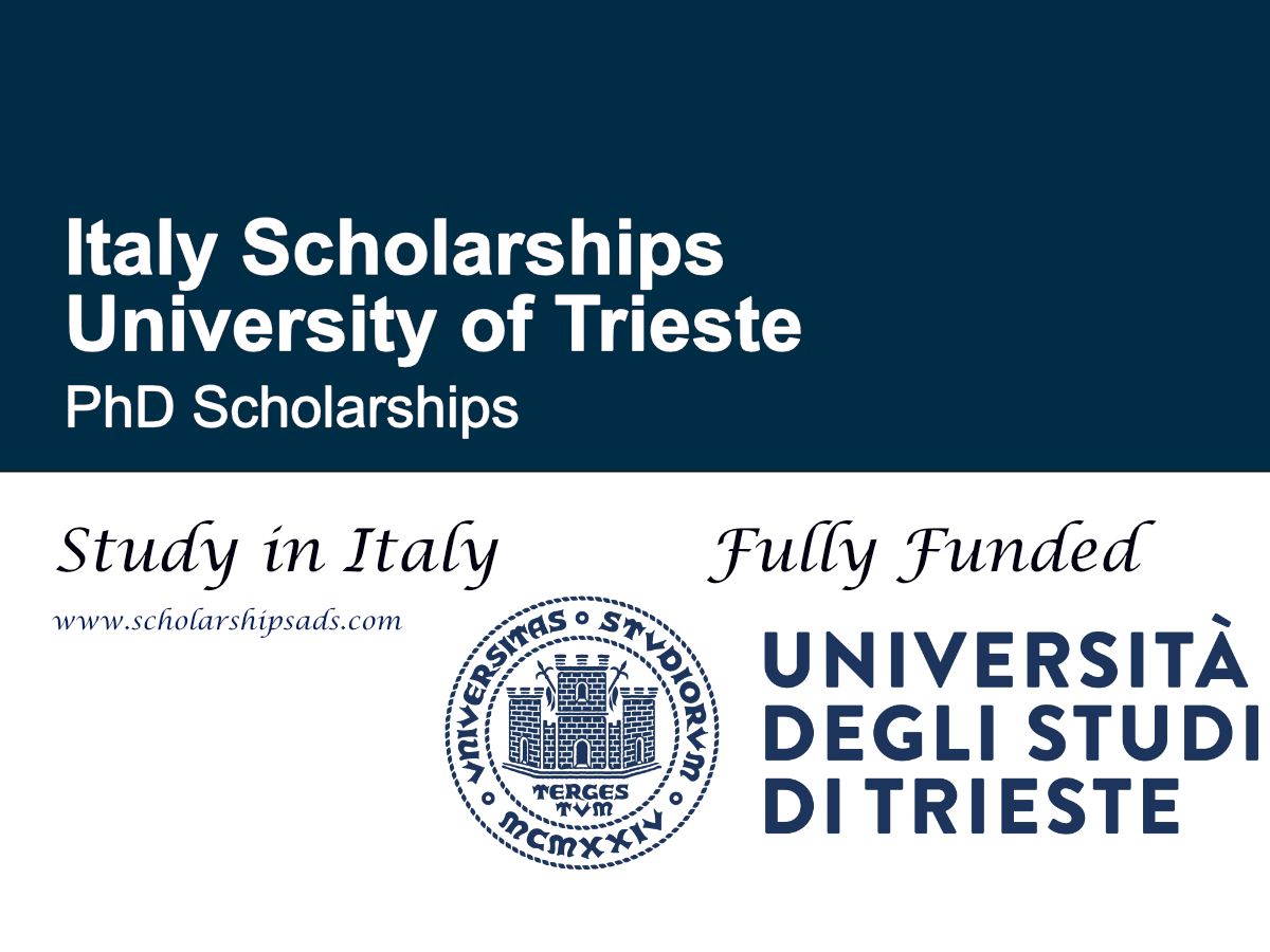 Italy University of Trieste PhD Scholarships 2027
