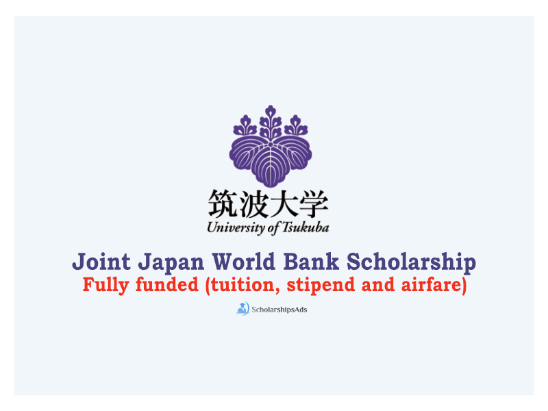 Tsukuba University is accepting scholarships application for MA International Public Policy 2021