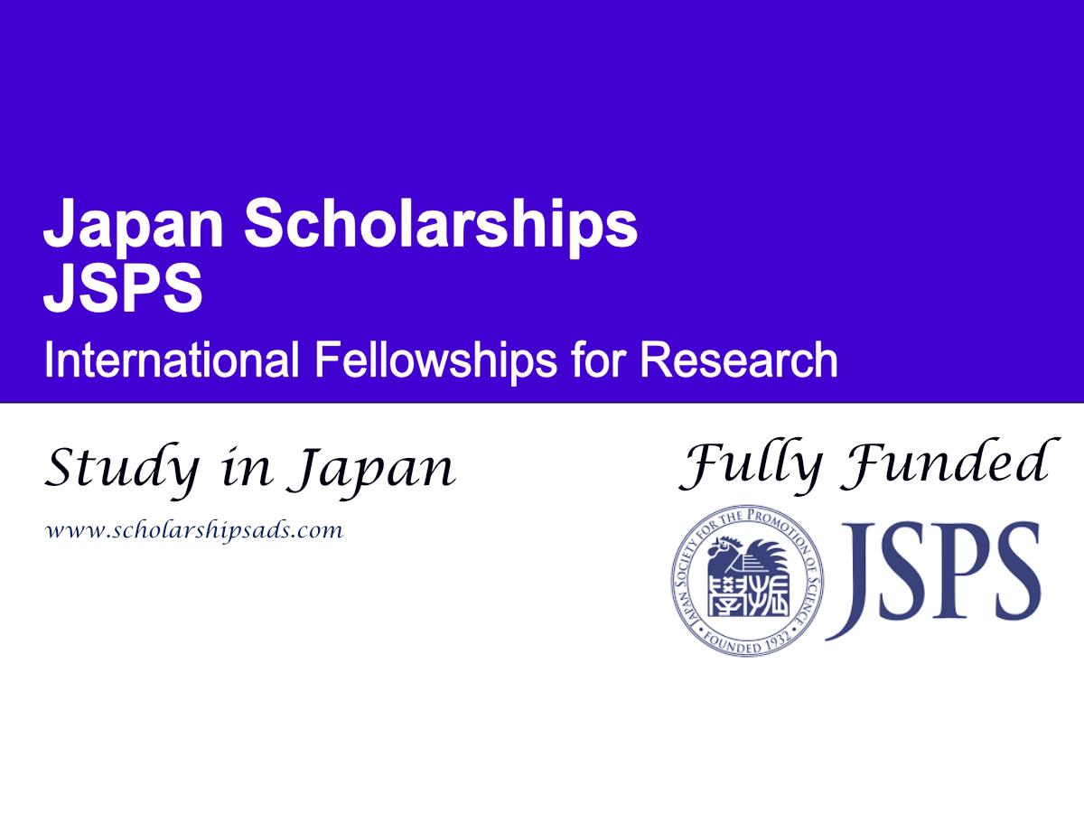 JSPS International Fellowships for Research 2026 , Japan (Fully Funded)
