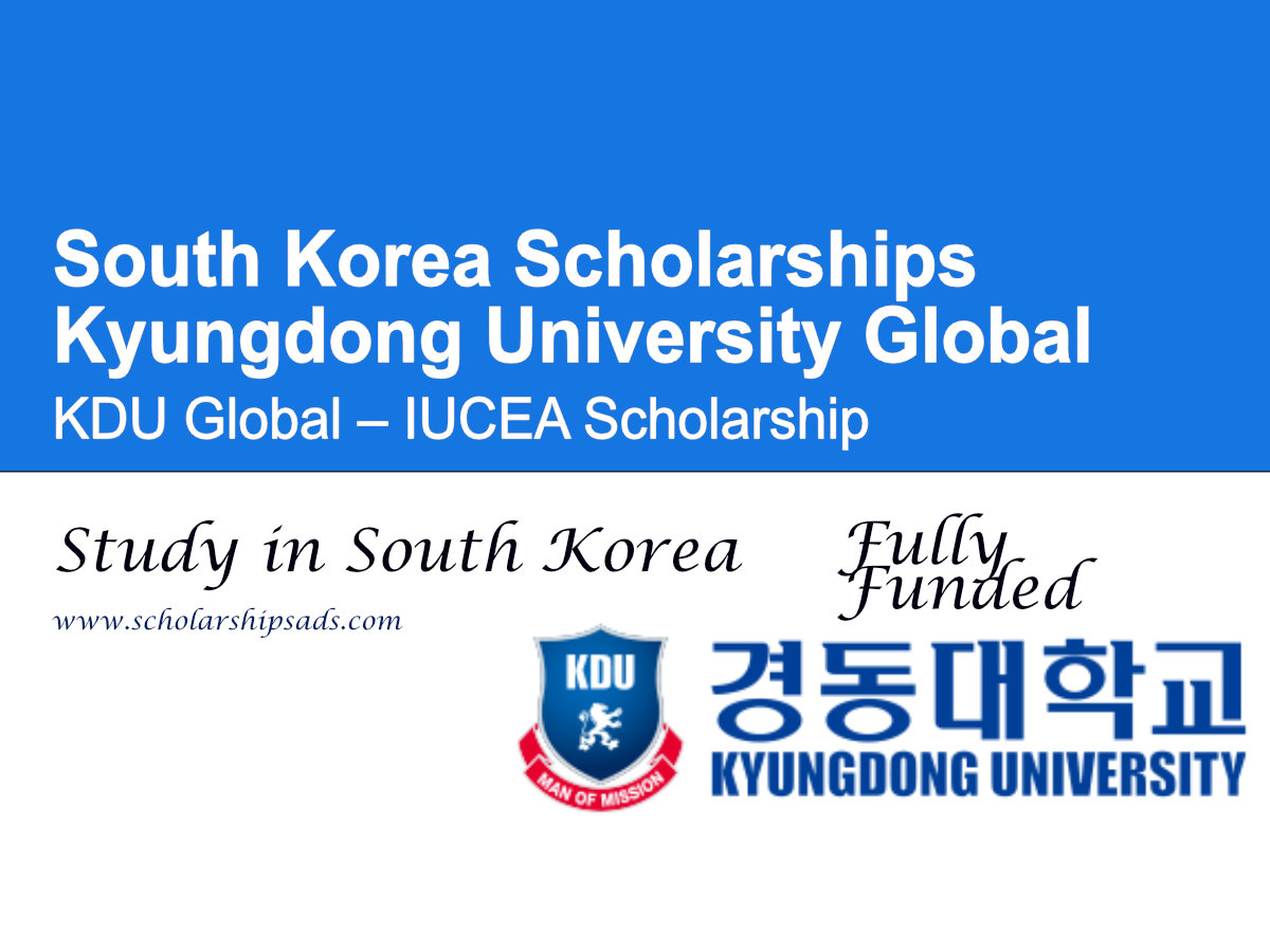 KDU Global – IUCEA Scholarship 2026, South Korea