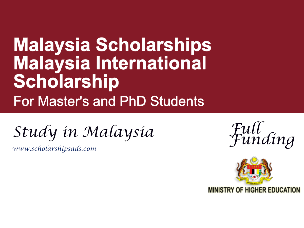 Malaysia International Scholarship 2026 (MIS) in Malaysia