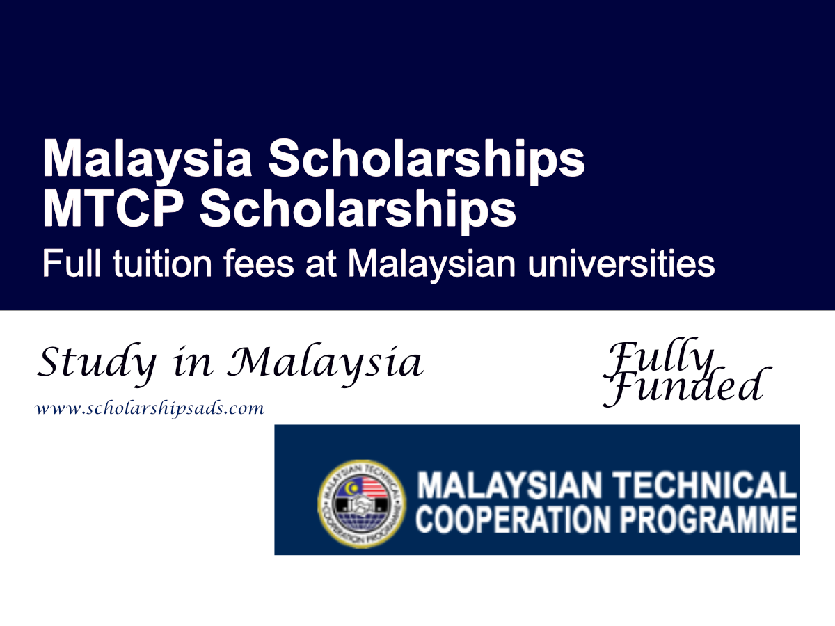 MTCP Scholarships 2026, Malaysia (Fully Funded)