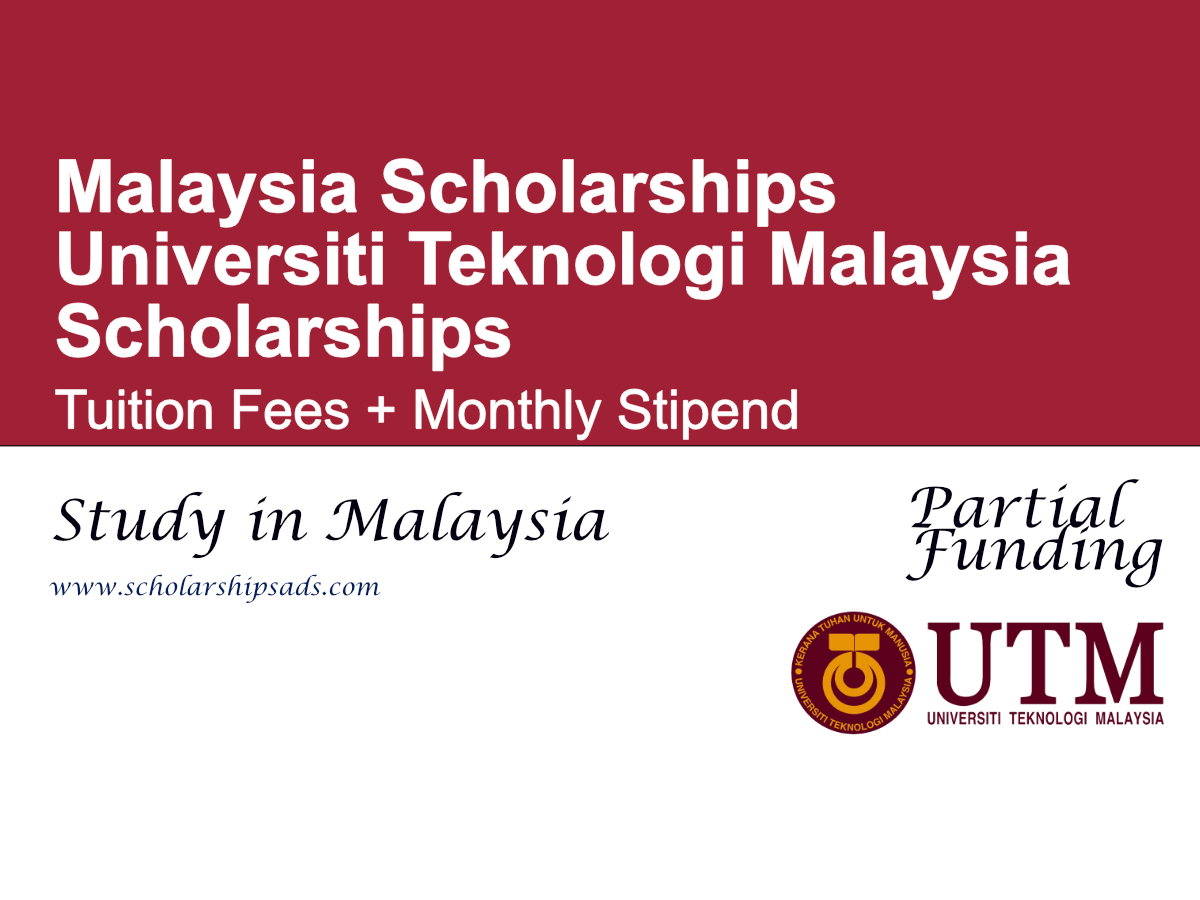 Universiti Teknologi Malaysia Scholarships 2026 for International Students