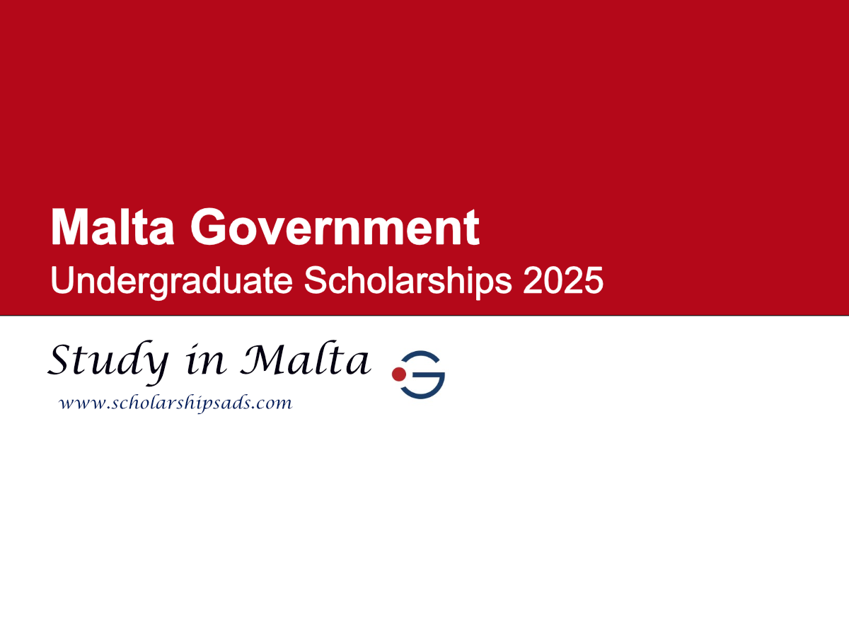 Malta Government Undergraduate Scholarships 2025