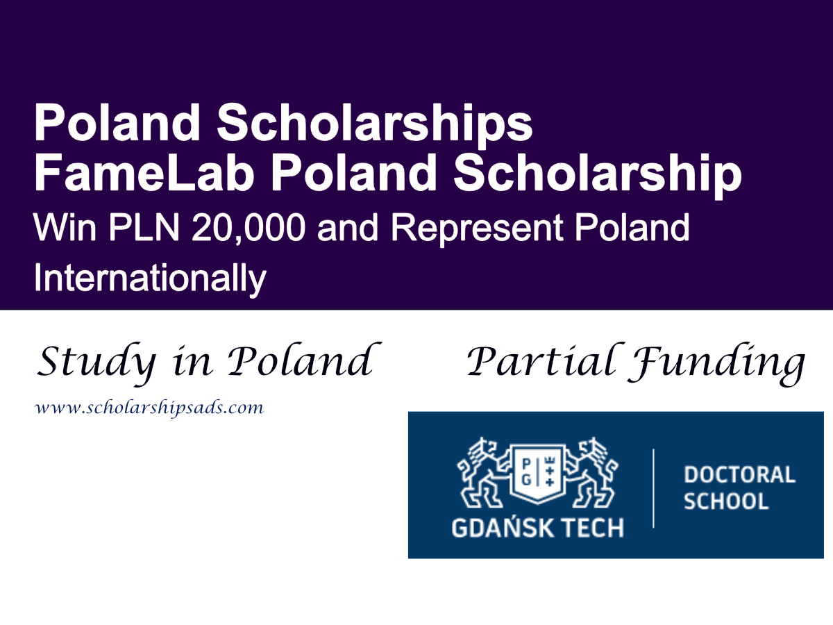 FameLab Poland Scholarship 2026