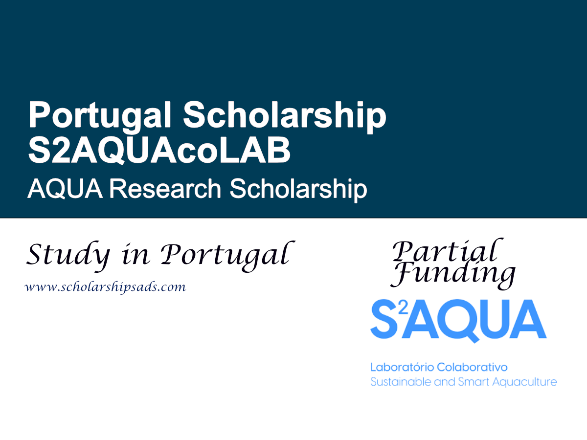 AQUA Research Scholarship 2026, Portugal