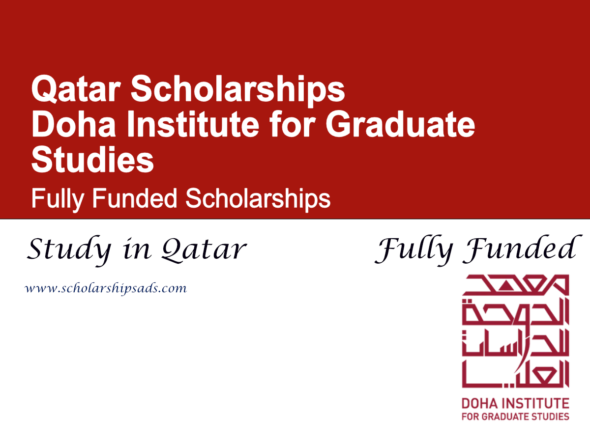 Doha Institute for Graduate Studies Scholarships 2026 , Qatar (Fully Funded)