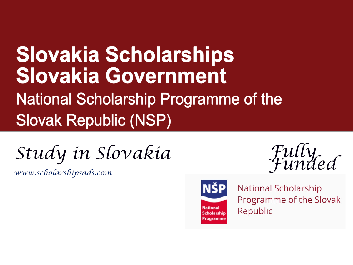 Slovakia Government National Scholarship Programme of the Slovak Republic (NSP) 2026 (Fully Funded)