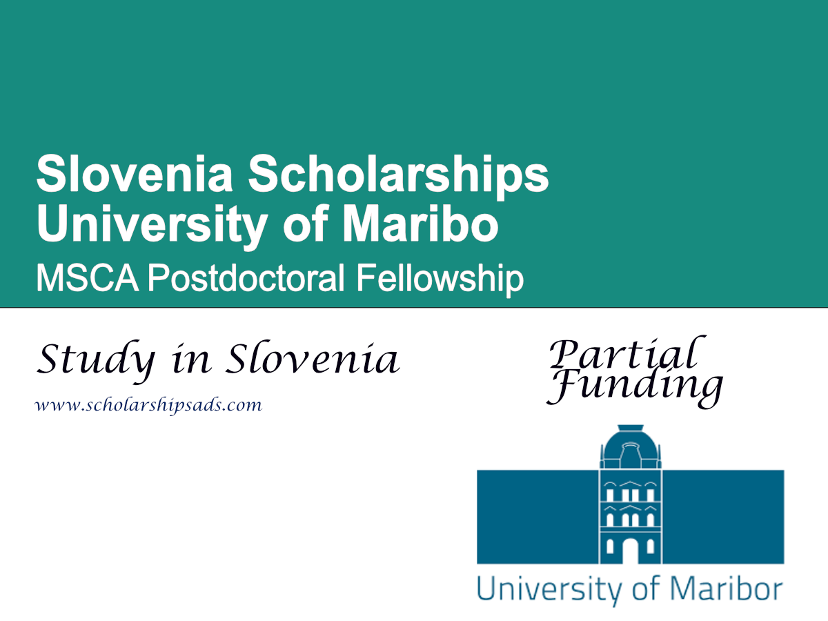 University of Maribor MSCA Postdoctoral Fellowship 2026, Slovenia
