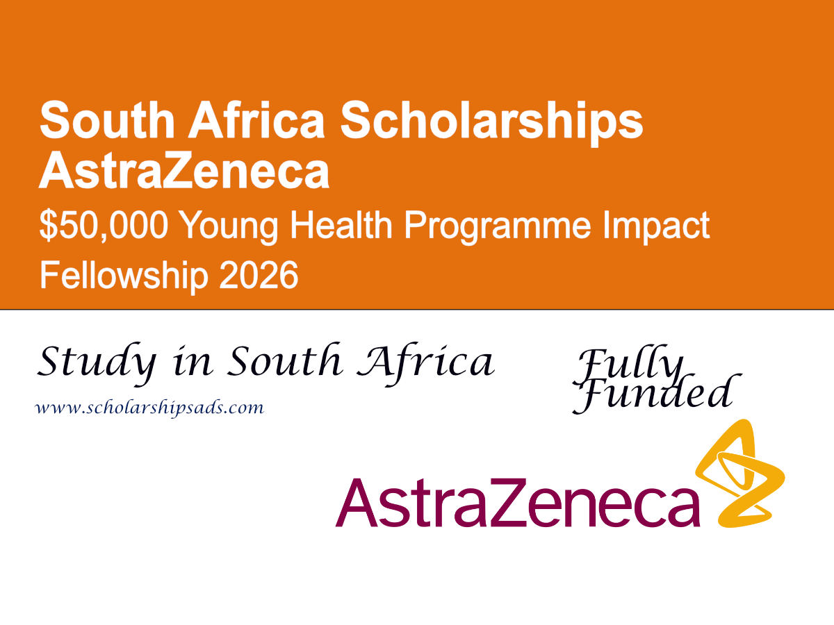 AstraZeneca $50,000 Young Health Programme Impact Fellowship 2026 (Fully Funded – One Young World Summit)