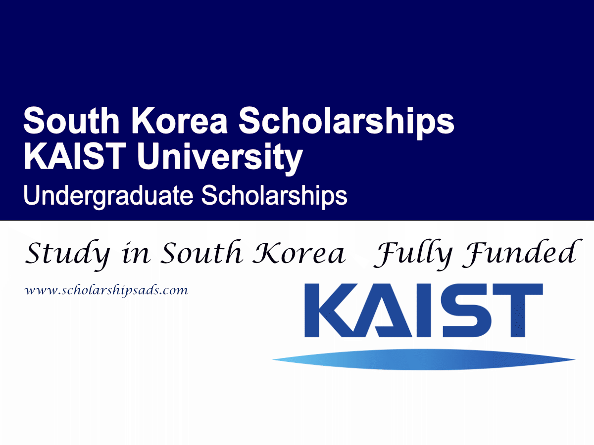 KAIST South Korea Undergraduate Scholarships 2026