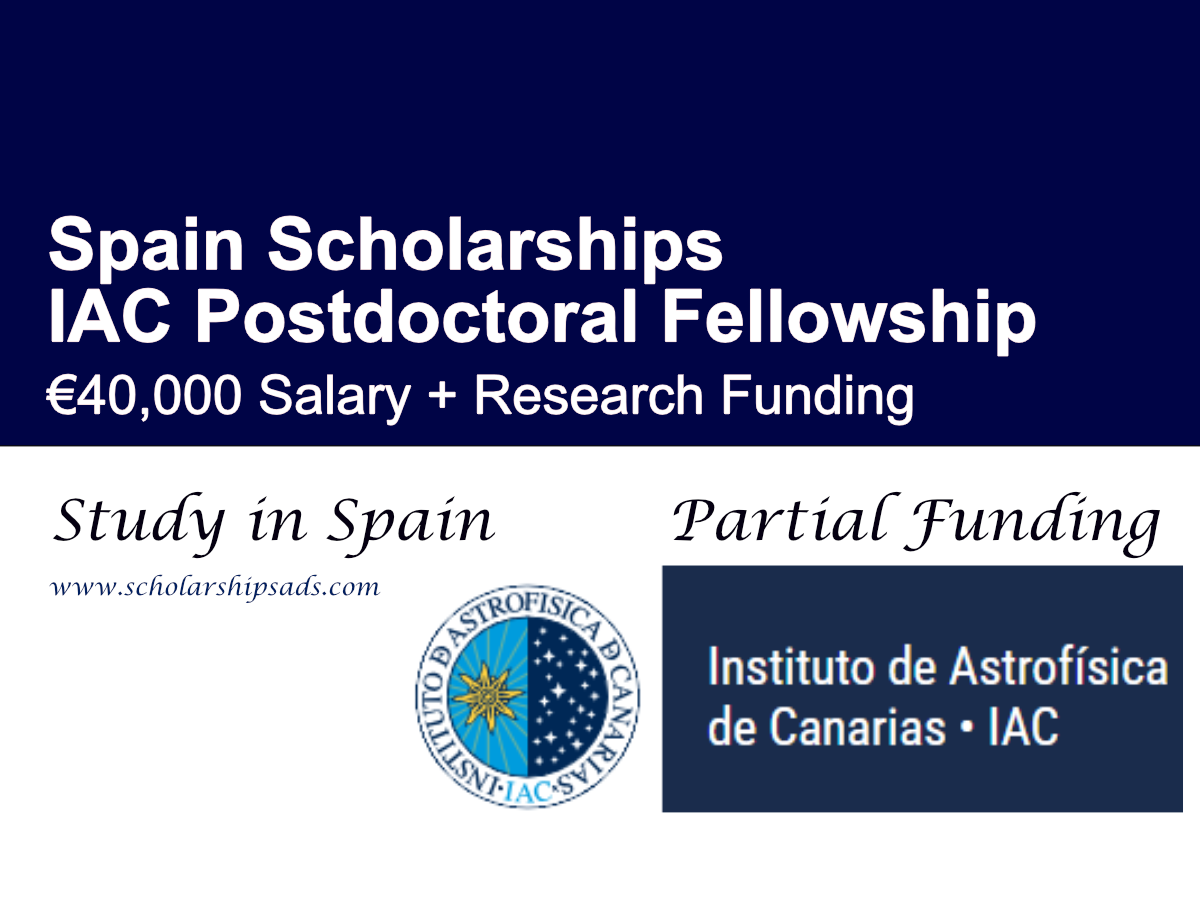 IAC Postdoctoral Fellowship 2026 in Spain