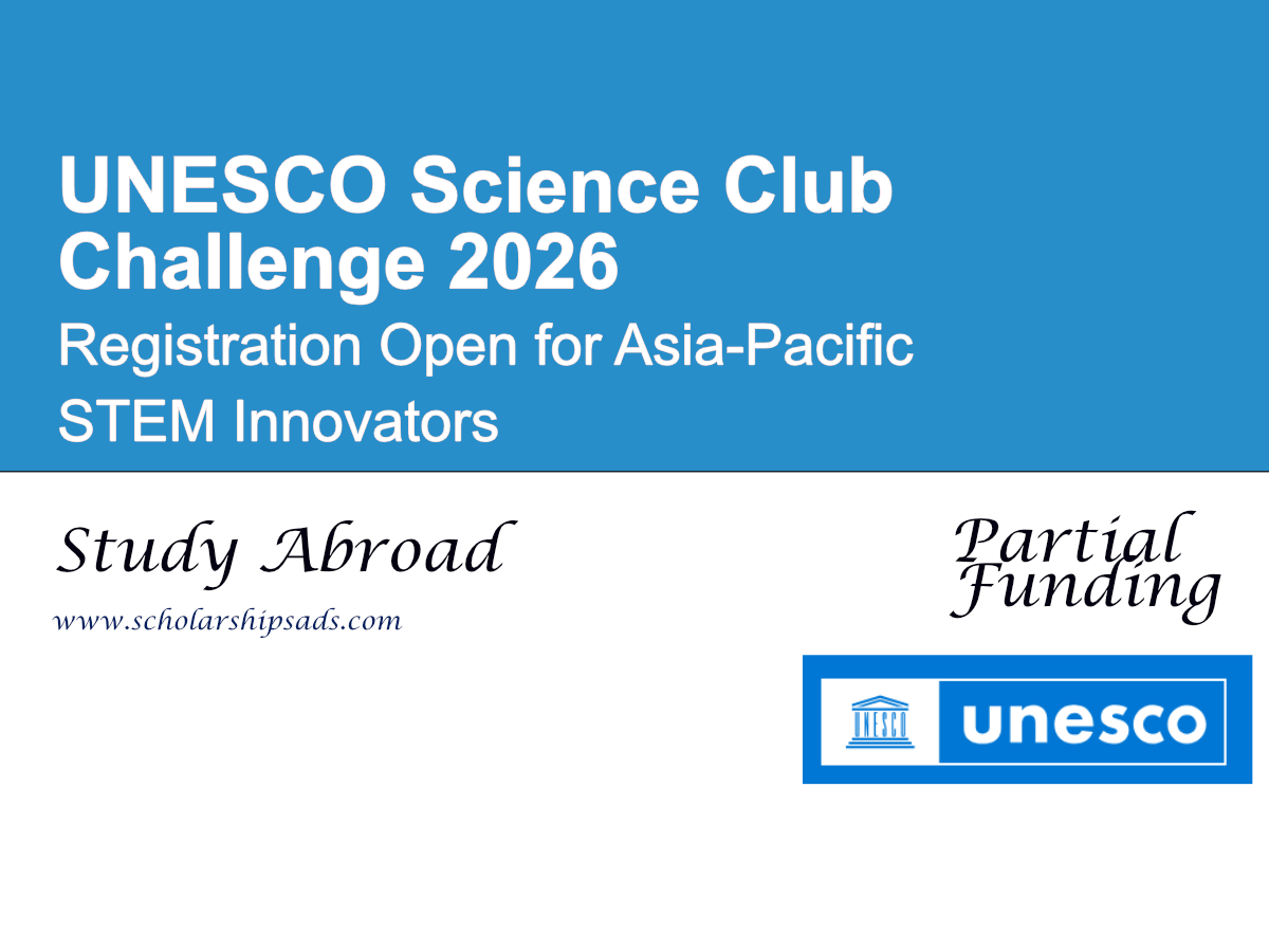 UNESCO Science Club Challenge 2026 Registration Open for Asia-Pacific STEM Innovators