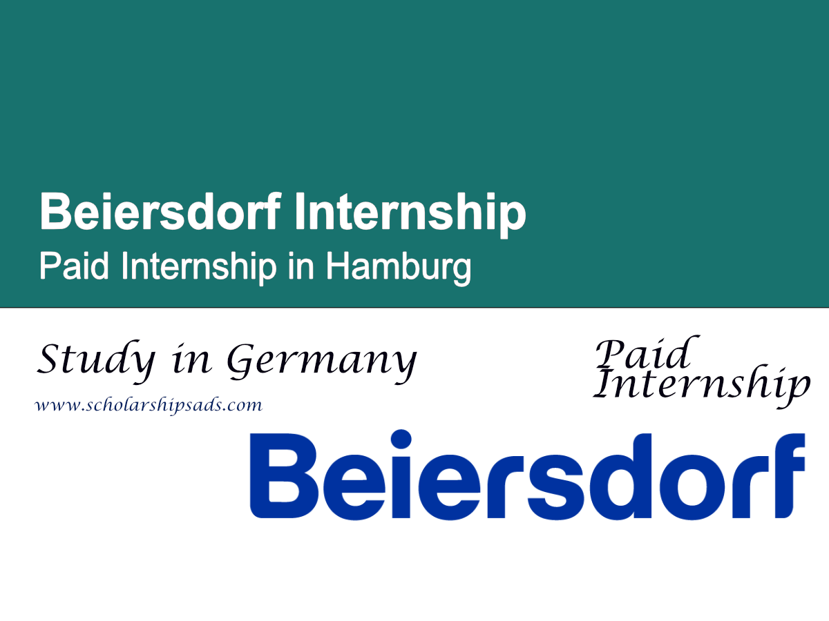 Beiersdorf Internship 2026 in Germany | Paid Internship in Hamburg
