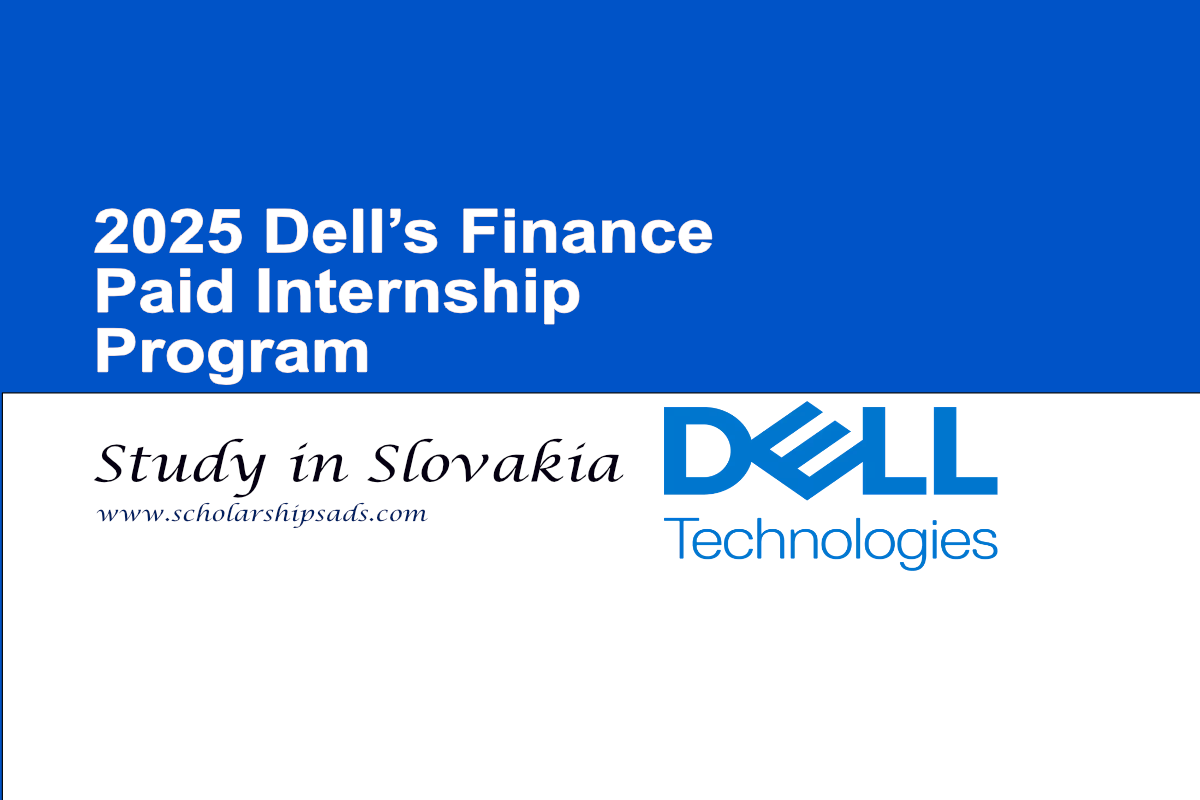 2025 Dell’s Finance Internship Program in Bratislava, Slovakia (Paid Internship)