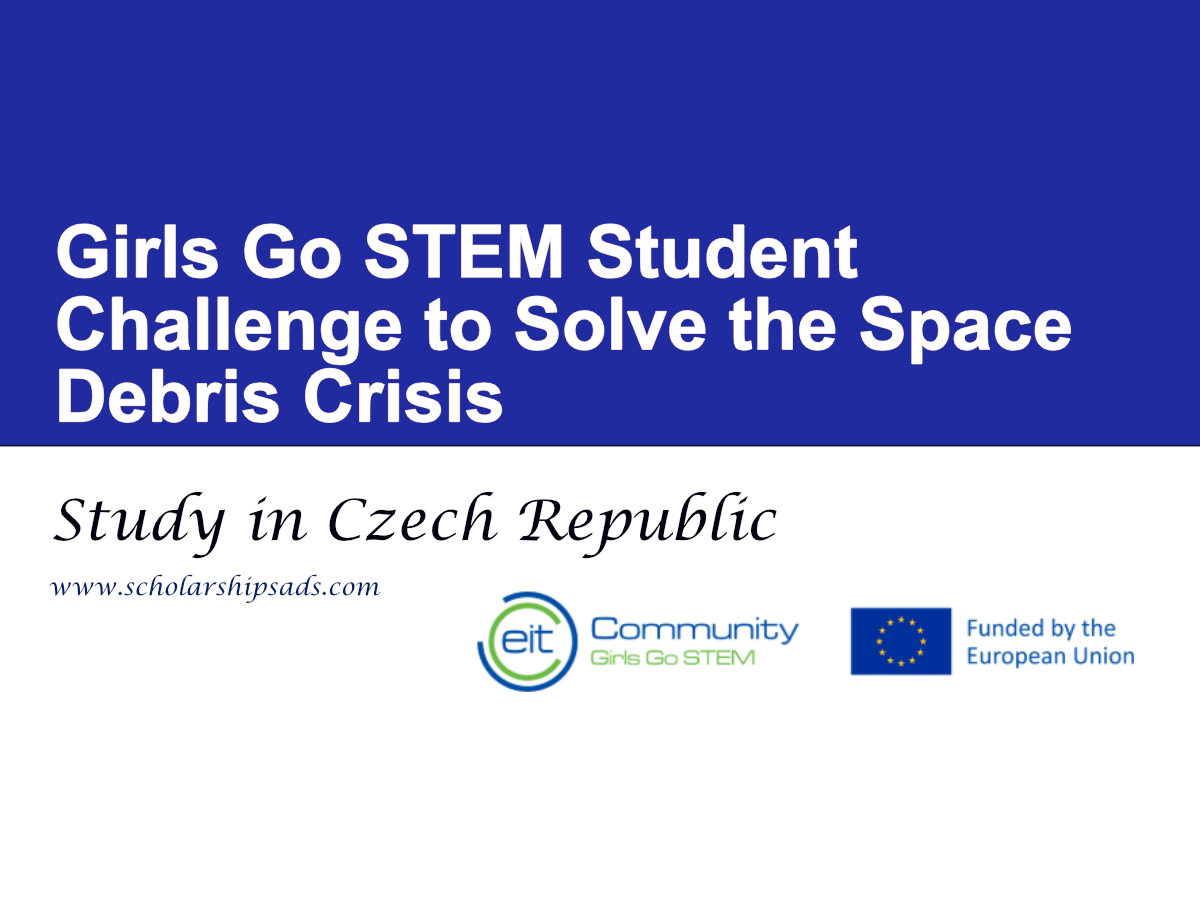 Girls Go STEM Student Challenge to Solve the Space Debris Crisis 2026, Czech Republic