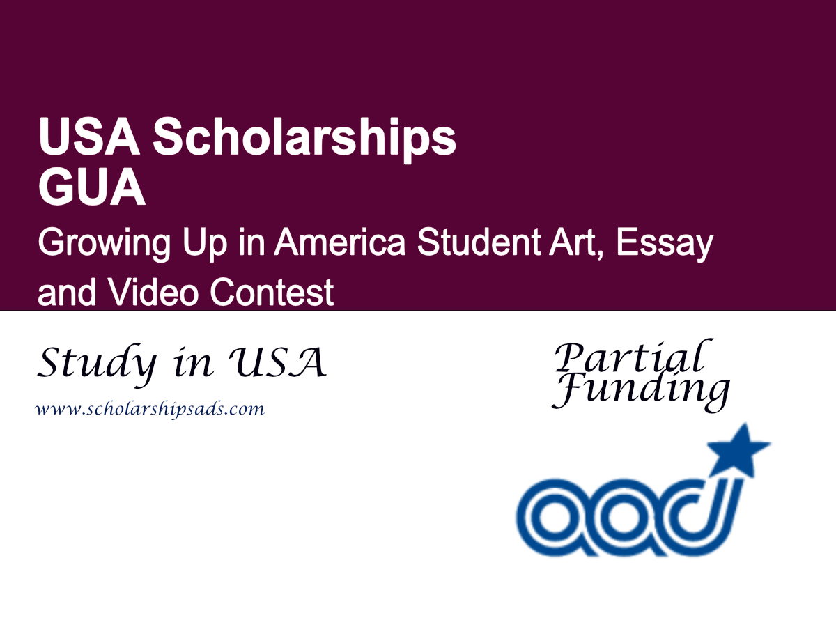Growing Up in America Student Art, Essay and Video Contest, USA