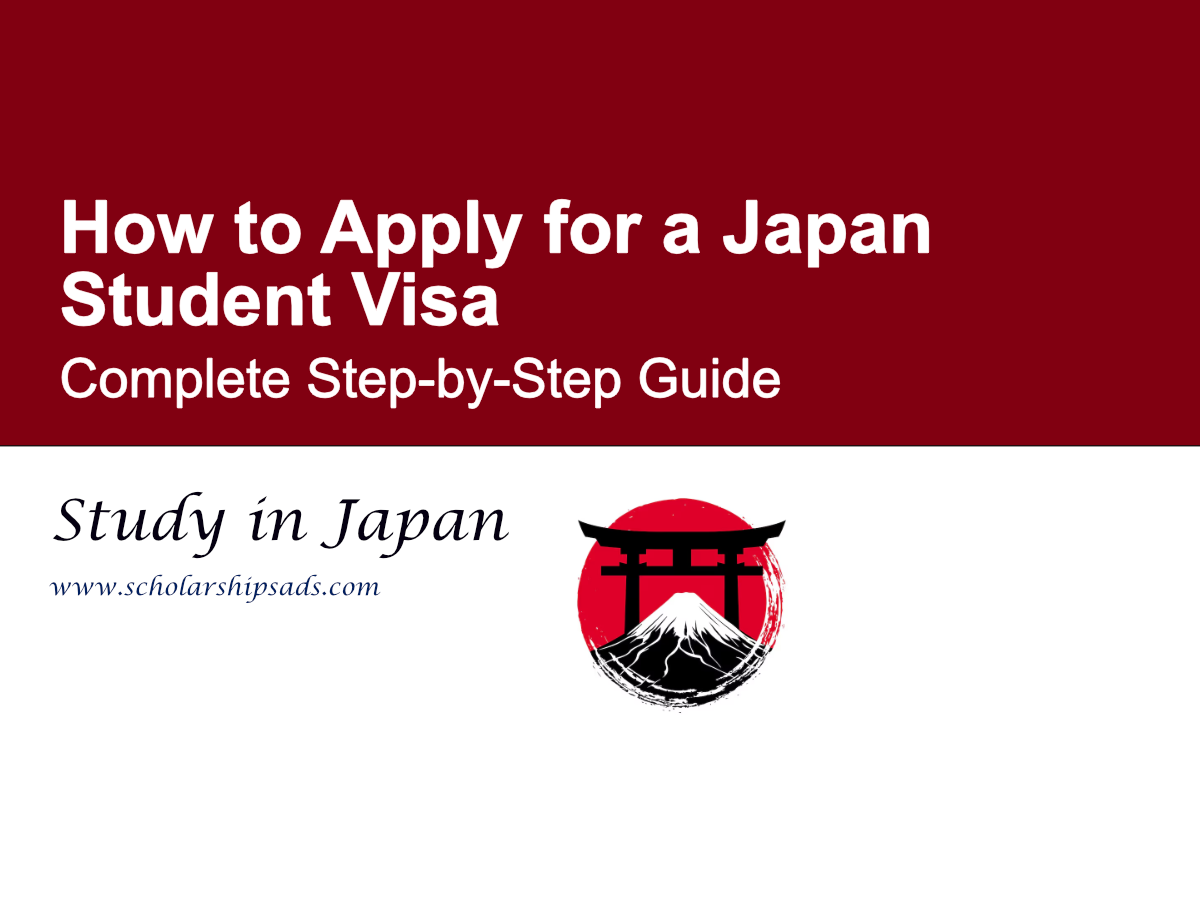 How to Apply for a Japan Student Visa in 2026 | Complete Step-by-Step Guide