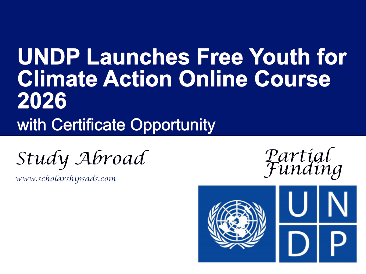 UNDP Launches Free Youth for Climate Action Online Course 2026 with Certificate Opportunity