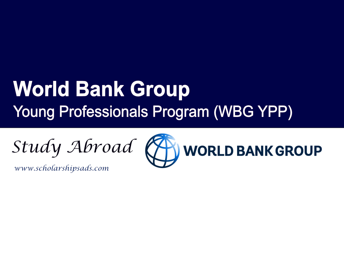 World Bank Group Young Professionals Program (WBG YPP)