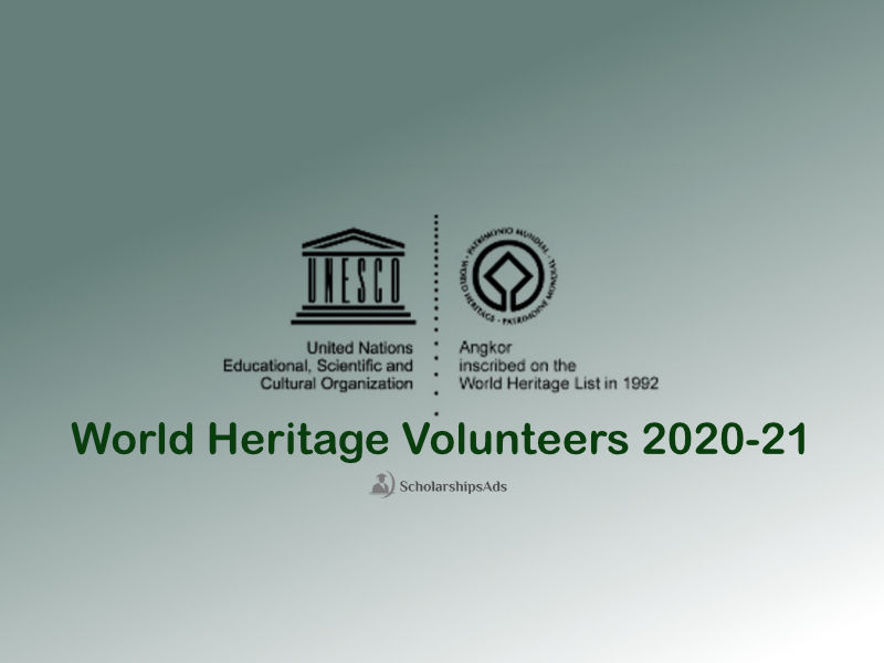 World Heritage Volunteers Programme 2020-21