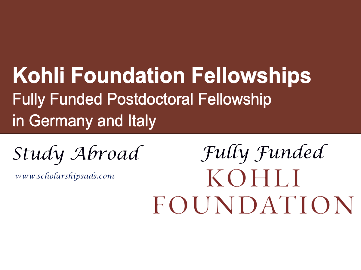 Kohli Fellowship for Sociology 2026 in Germany and Italy (Fully Funded)
