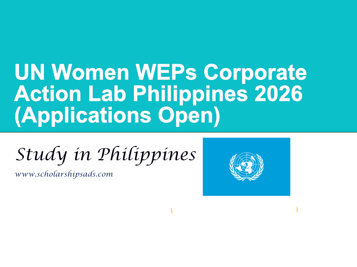 UN Women WEPs Corporate Action Lab Philippines 2026 (Applications Open)