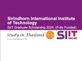phd scholarship thailand